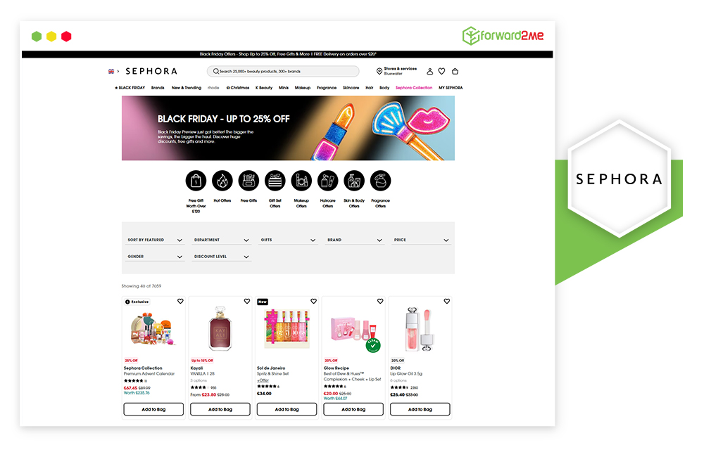 Sephora Black Friday 2025